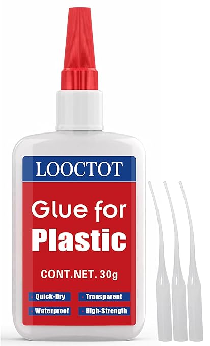 LOOCTOT 30g Plastic Glue, 3D Printer Thin Glue, Adhesive