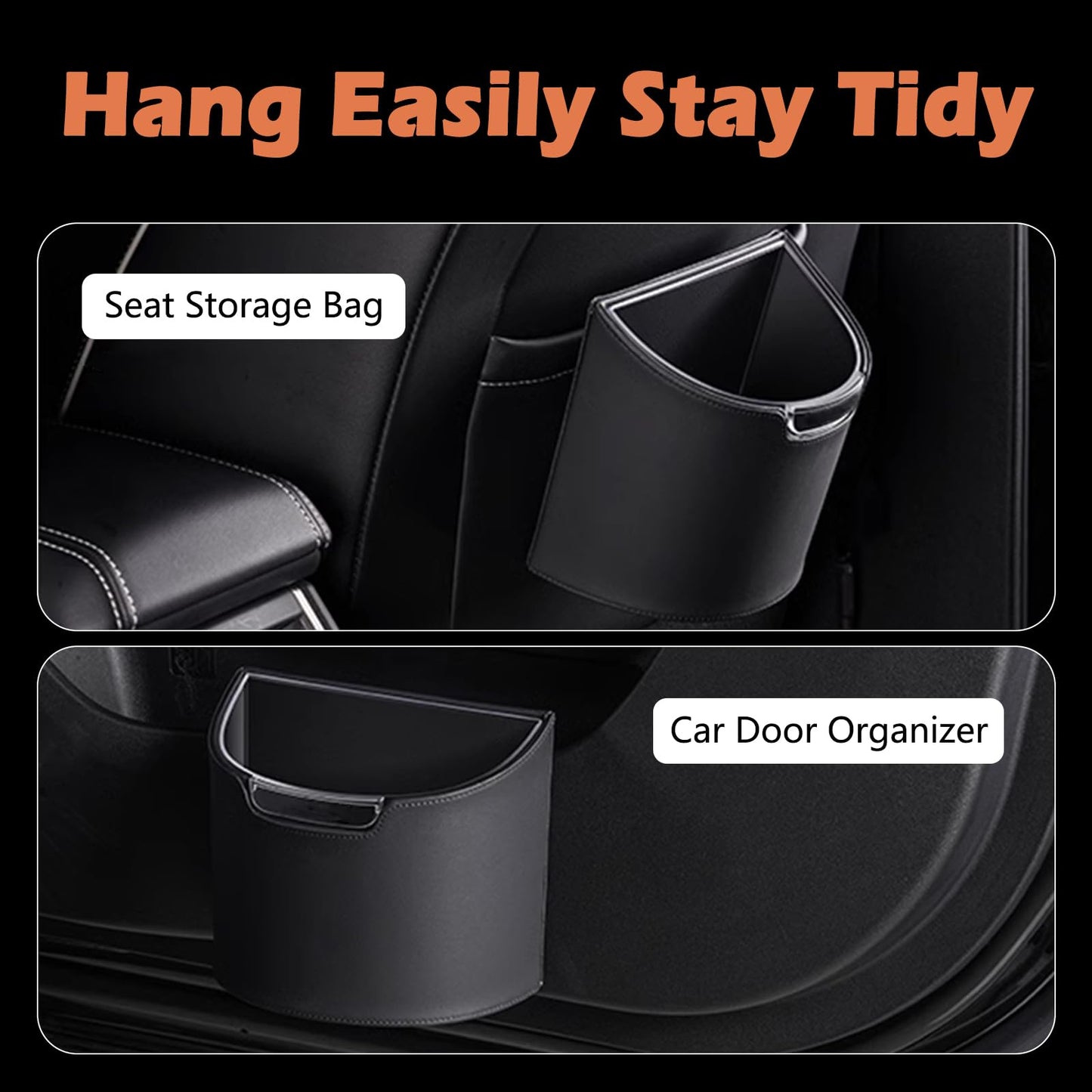 LoopTime Leakproof Car Trash Can,Mini Car Trash Bin for SUV and Truck,Small Removable Liner Garbage Can,Waterproof Automotive Trash Can for Vehicle,Home,Office,Multipurpose,Easy to Clean (Wine Red)