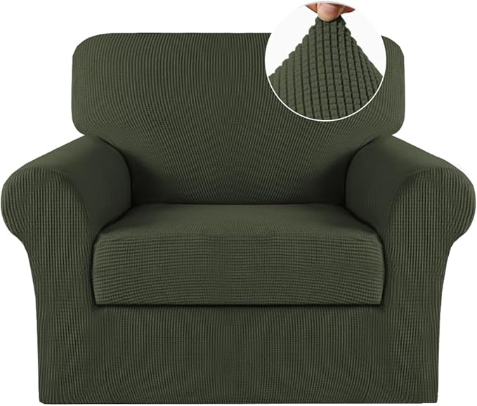 Turquoize 2 Piece Chair Covers Armchair Covers