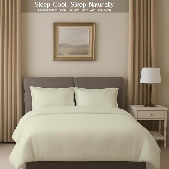 Sleeper Sofa Bed Sheet, 100% Cotton 400 Thread Count, 4 Piece Set, Deep Pocket