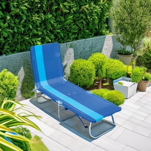 Rio Beach Portable Lay Flat Folding Backpack Beach Lounge Chair