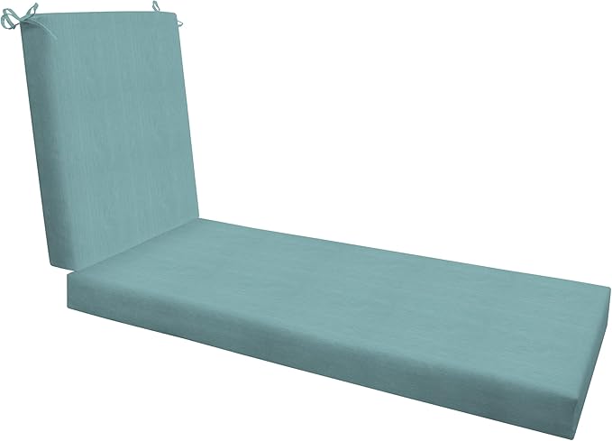 Honeycomb Outdoor Chaise Lounge Cushion