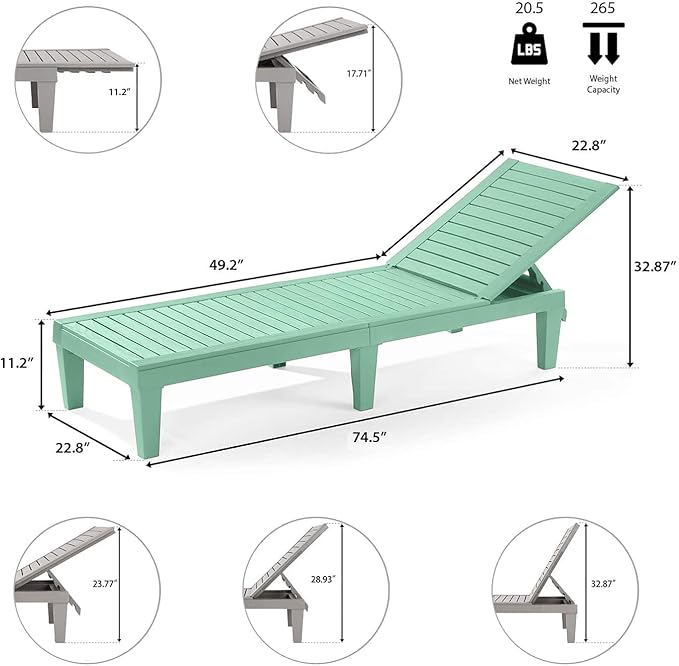 Nestl Sun Tanning Chair