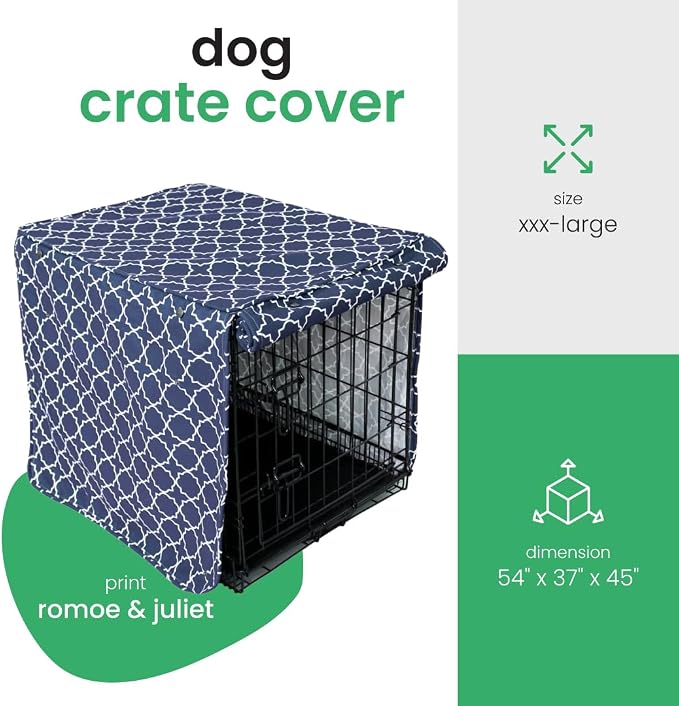 Molly Mutt Romeo & Juliet 54" Crate Cover