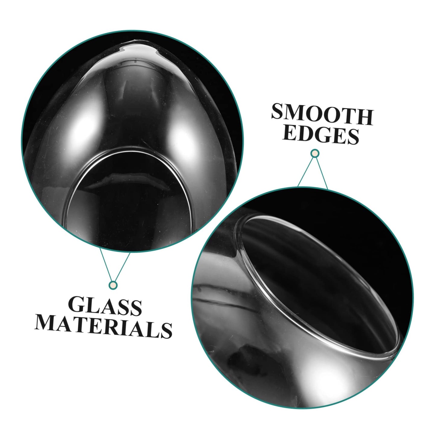 Totority Shape Moss Bottle Glass Terrarium for Plants Landscape Container Decorative and Functional Water Vase for Home and Garden