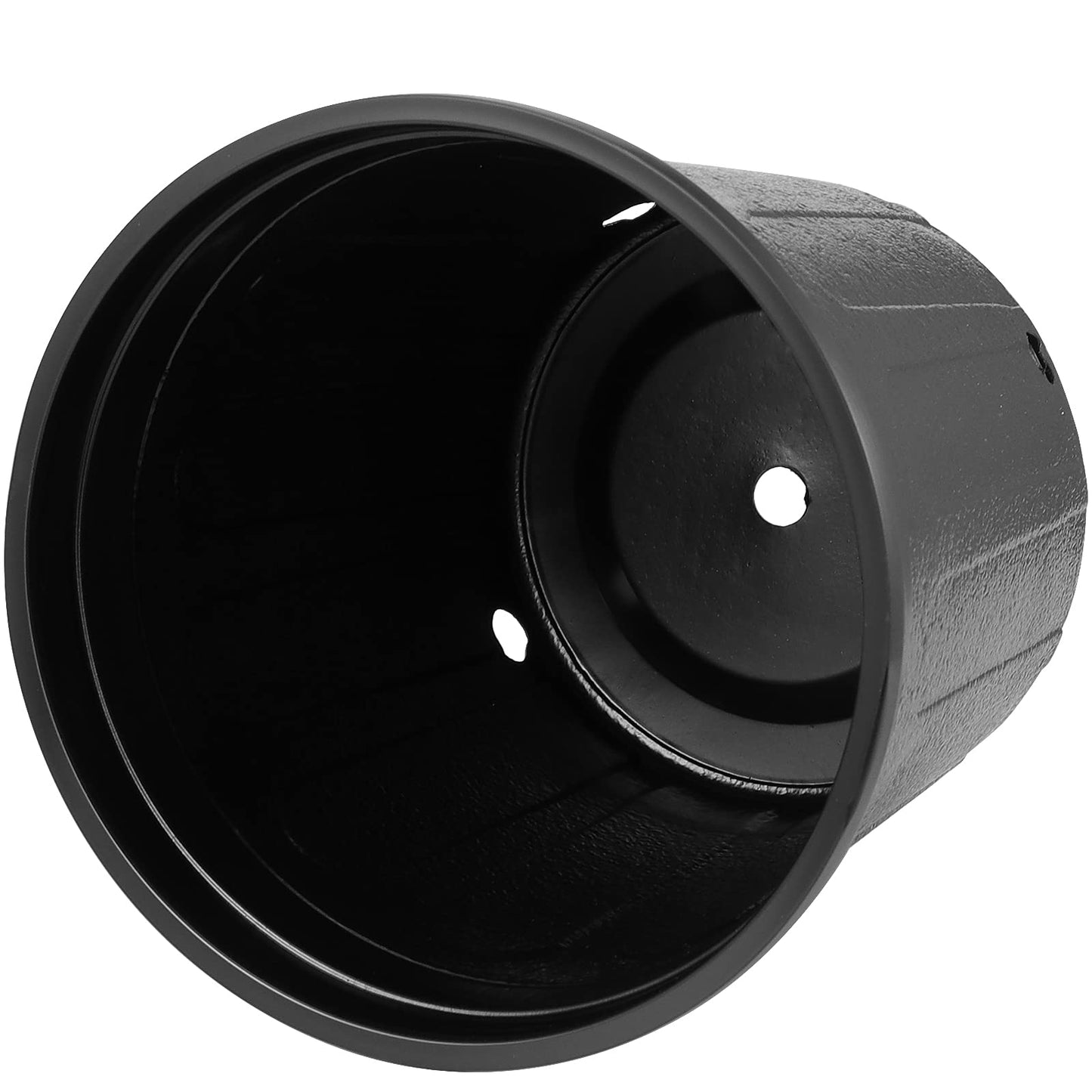 HAKZEON 25 Packs 1 Gallon Nursery Trade Pots, Black Plastic Plant Nursery Pots Round Planter Nursery Pot for Plants Flowers, Succulents, Vegetables, Seedling
