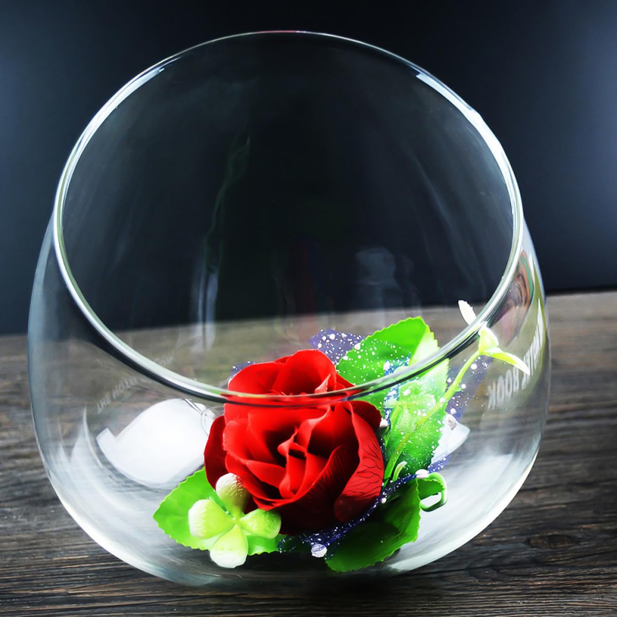 Cabilock 3pcs Glass Terrarium Container for Succulent Plants Stylish Desktop Decor Landscape Bottle for Home and Office Centerpiece