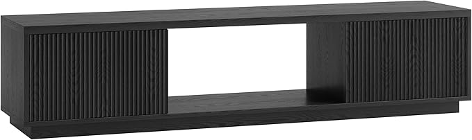 Henn&Hart Fluted TV Stand for TVs up to 78"