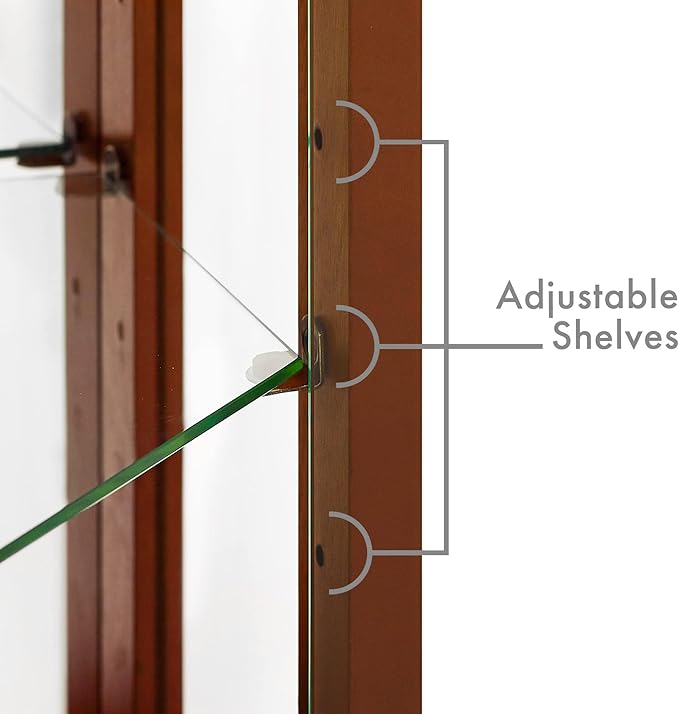 Glass Corner Display Cabinet