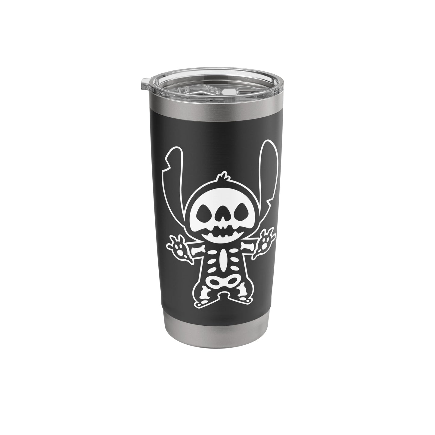 Disney Stitch Halloween Skeleton Stainless Steel Insulated Tumbler