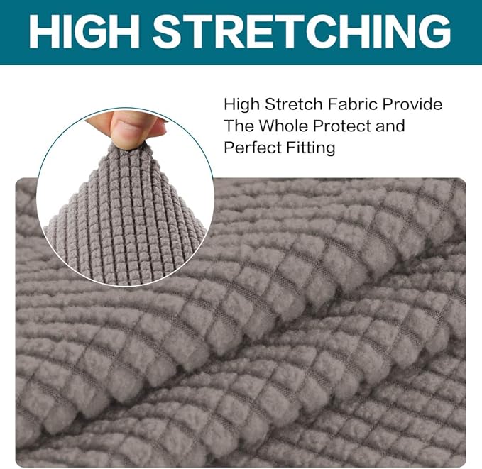 Turquoize Stretch Sofa Slipcover 2 Pieces Sofa Cover Couch Cover