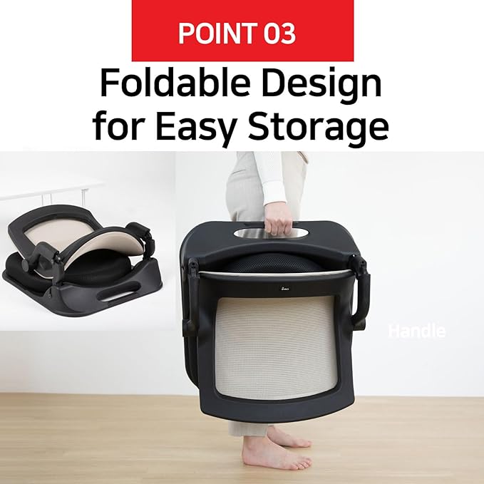 Patented Floor Chair with Back Support