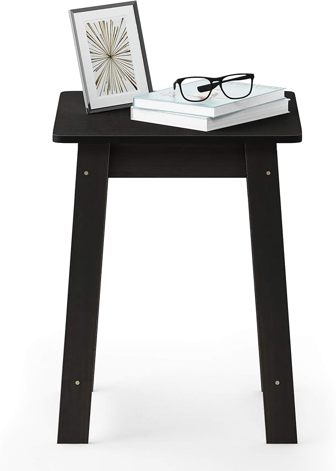Furinno BEGINNING Side Table, Square Modern End Table