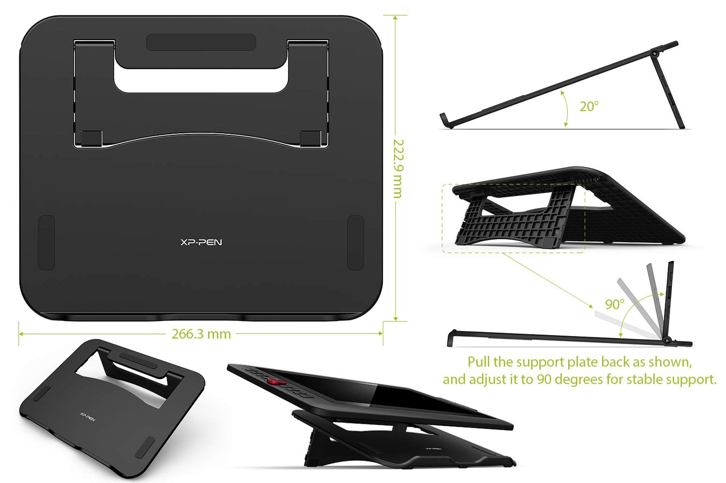 XPPen Artist12 Pro 11.6" Drawing Tablet with Screen Pen Display Full-Laminated Graphics Tablet with Tilt Function Battery-Free Stylus and 8 Shortcut Keys(8192 Levels Pen Pressure and 72% NTSC)
