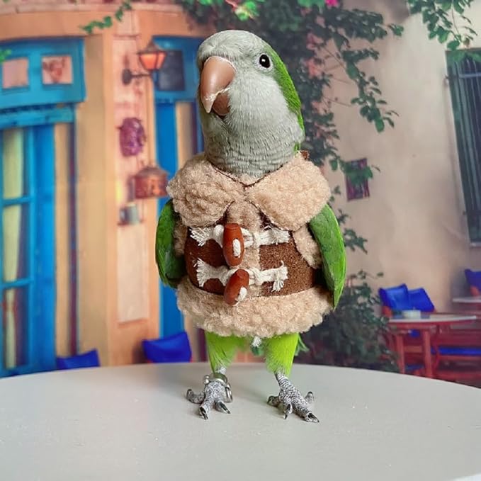 Bird Diaper Flight Suit Parrot Costume pet Animal Costume, Applicable to Birds and Parrots Warm Supplies. (5XL)