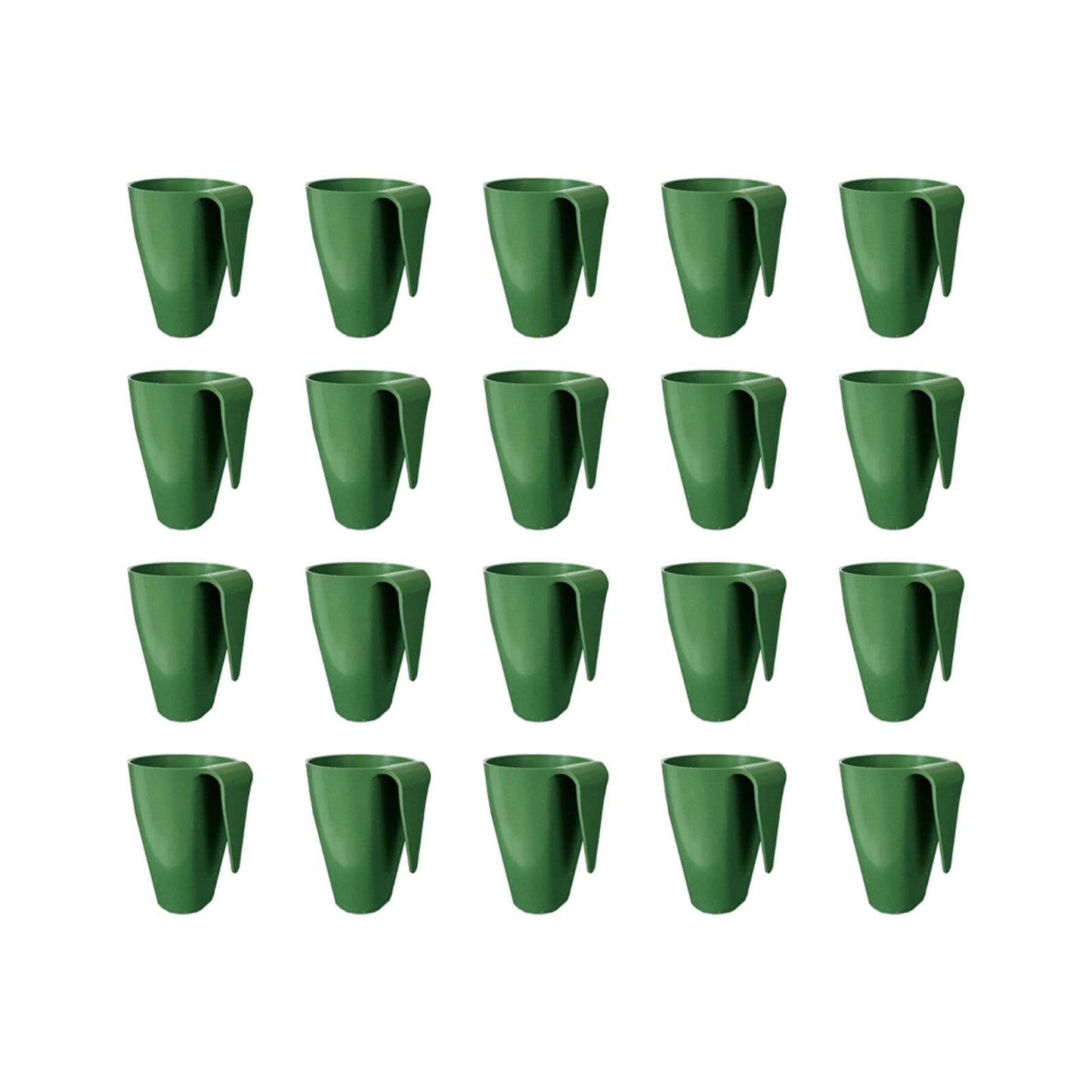 WeiLaiKeQi 20 Pieces Plant Propagation Cup Strawberry Roots Growing Propagate Plant Holder Nursery Pot Bare Root Strawberry Plants Cultivation Tools Lightweight, Size S