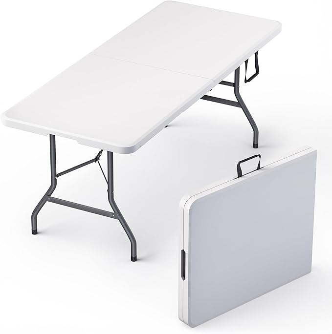 10 Pack of 6 Feet Foldable Table