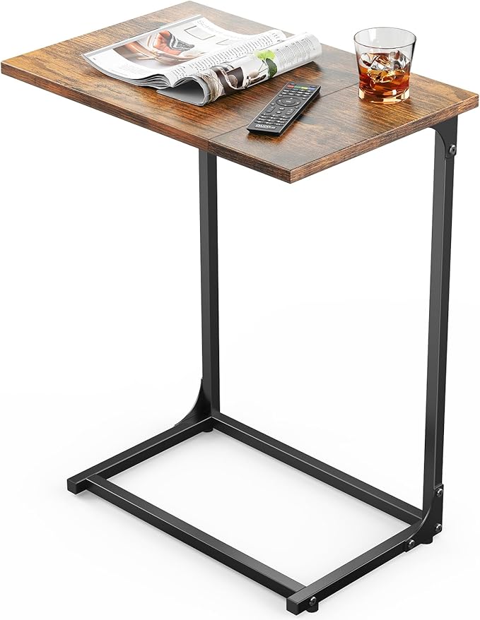 Pipishell C-Shaped Side Table, C Table