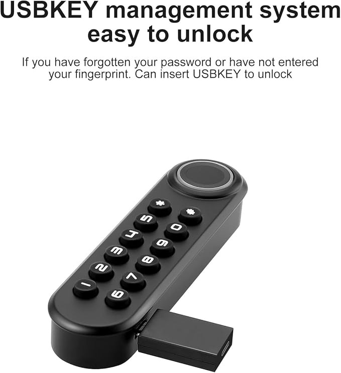 Fingerprint Cabinet Lock, Smart Biometric Password Lock