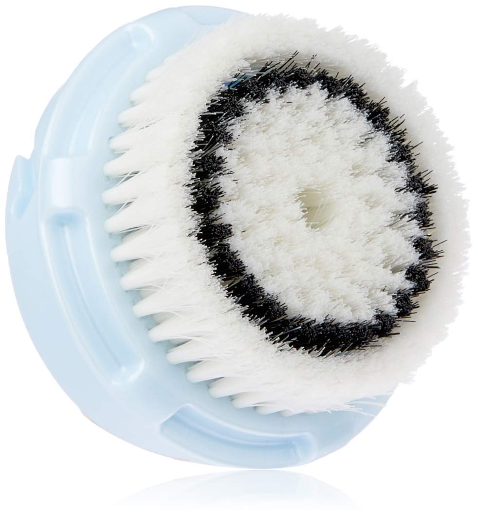 Clarisonic Delicate Facial Cleansing Brush Head Replacement Compatible with Mia 1, Mia 2, Mia Fit, Alpha Fit, Smart Profile Uplift and Alpha Fit X, 2 Count