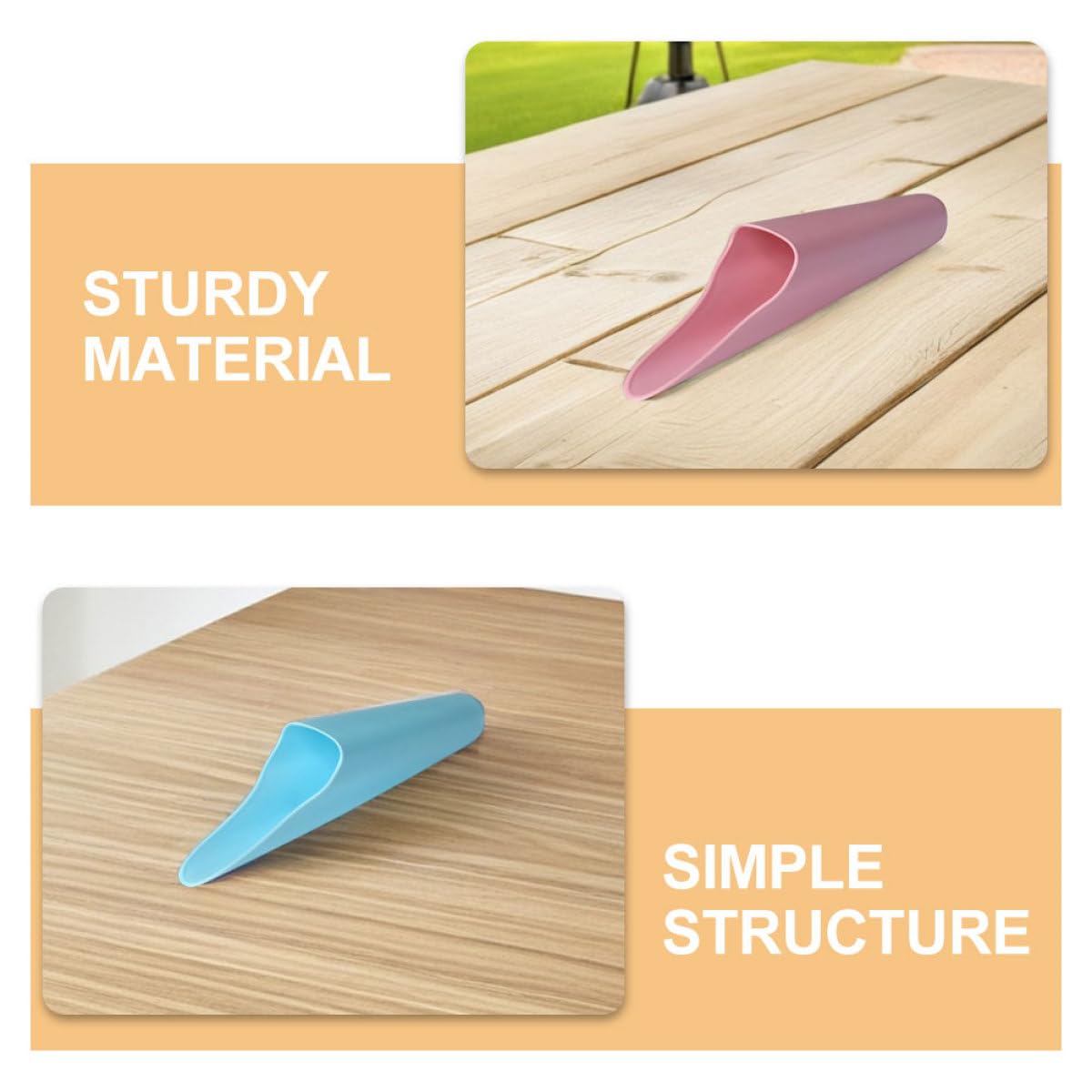 VOSAREA Reusable Bonsai Soil Scoops 2pcs Plastic Garden Trowels for Succulent Planting Indoor Gardening Small Portable Soil Shovels Tool Set with Blue and Pink Handles
