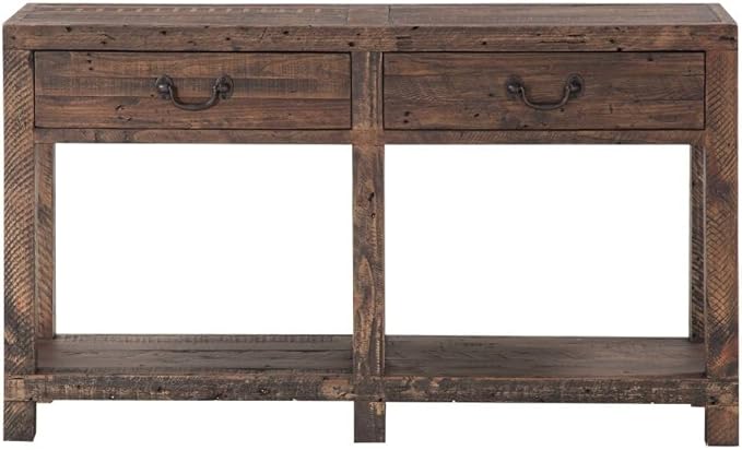 Modus Furniture Craster Reclaimed Wood Console Table, Smokey Taupe