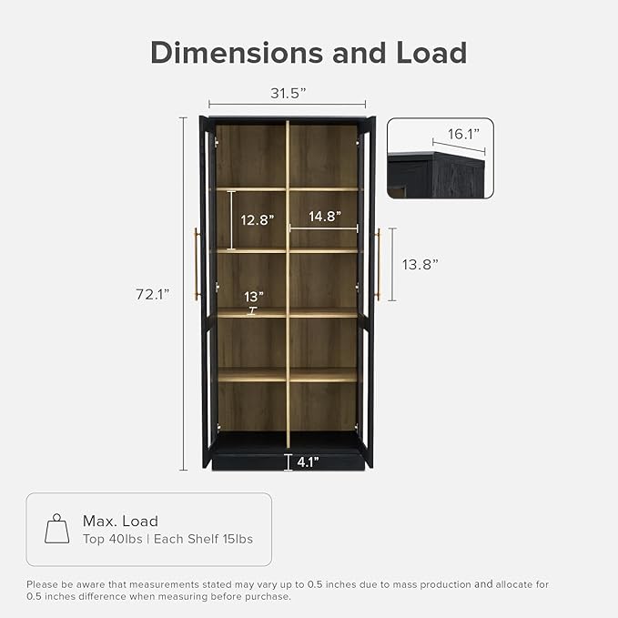 Mopio Blake 4 Piece Entertainment Center