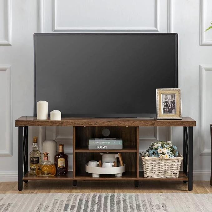 GAZHOME TV Stand for TV up to 55 Inches, TV Cabinet
