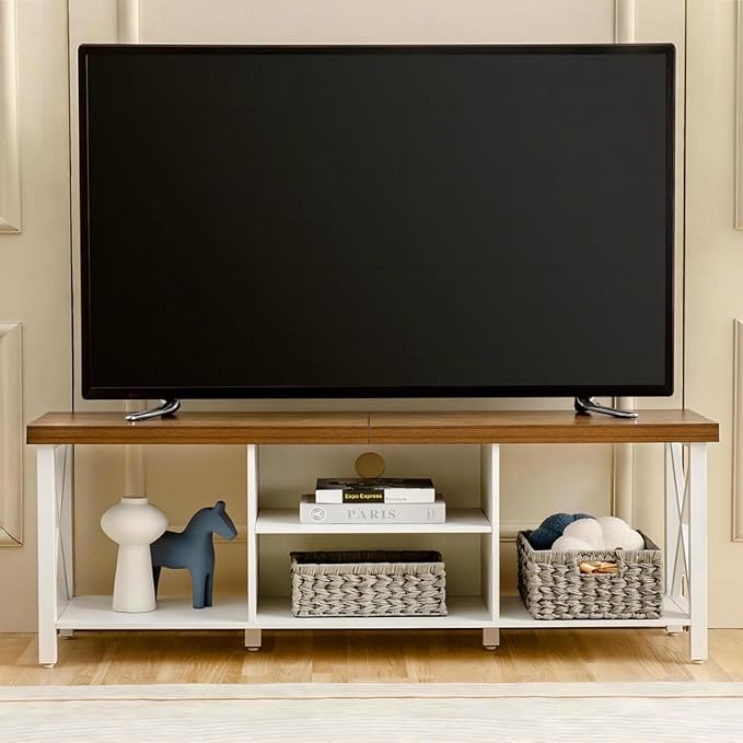 GAZHOME TV Stand for TV up to 65 Inches, TV Cabinet