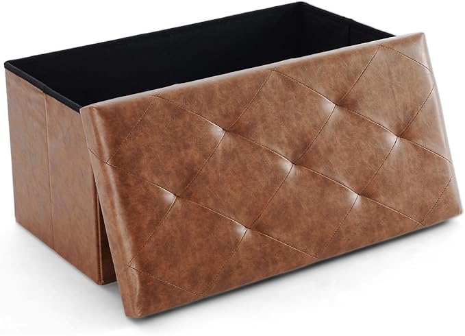 Sweetcrispy 30 Inches Folding Ottoman