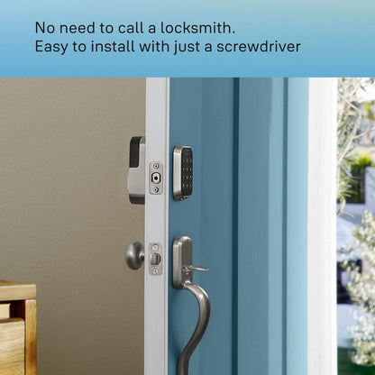 Yale Assure Lock 2 Deadbolt, Black Suede Smart Keyless Entry Door Lock with Wi-Fi Connected Keypad for Code Entry and Remote Access, YRD450-WF1-BSP