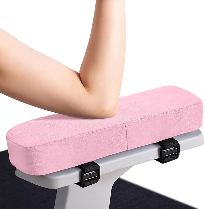 Smiry Ergonomic Office Chair Armrest Pads, Memory Foam Arm Rest Covers