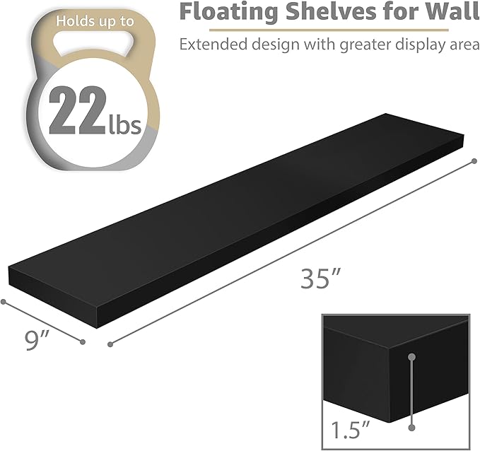 Sorbus Floating Shelves for Wall