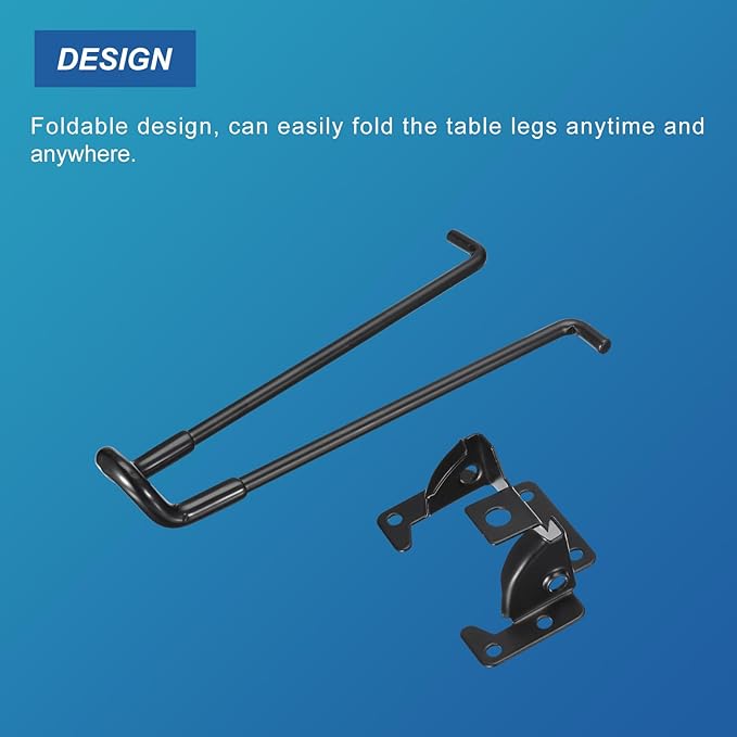 uxcell Folding Table Legs