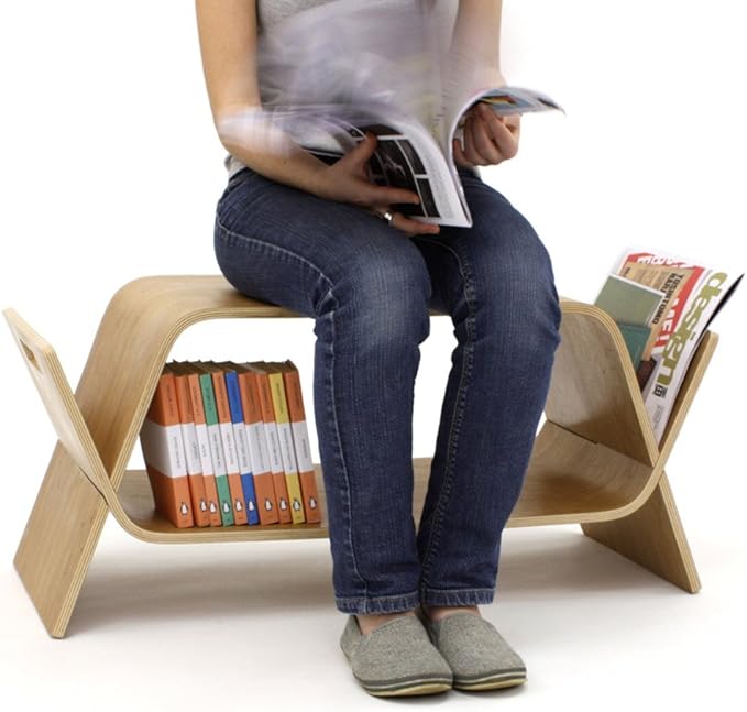 OFFI Embrace Media Storage or Tables Co., Finish = Birch