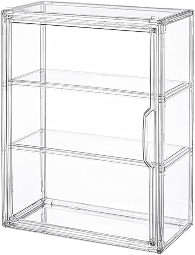 BOHOIDEE 3 Tiers Clear Display Case
