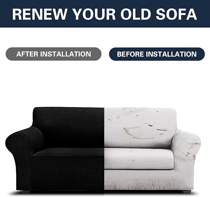 Cupuamon 2026 New Stretch Oversized Sofa Slipcovers Couch Sofa Cover