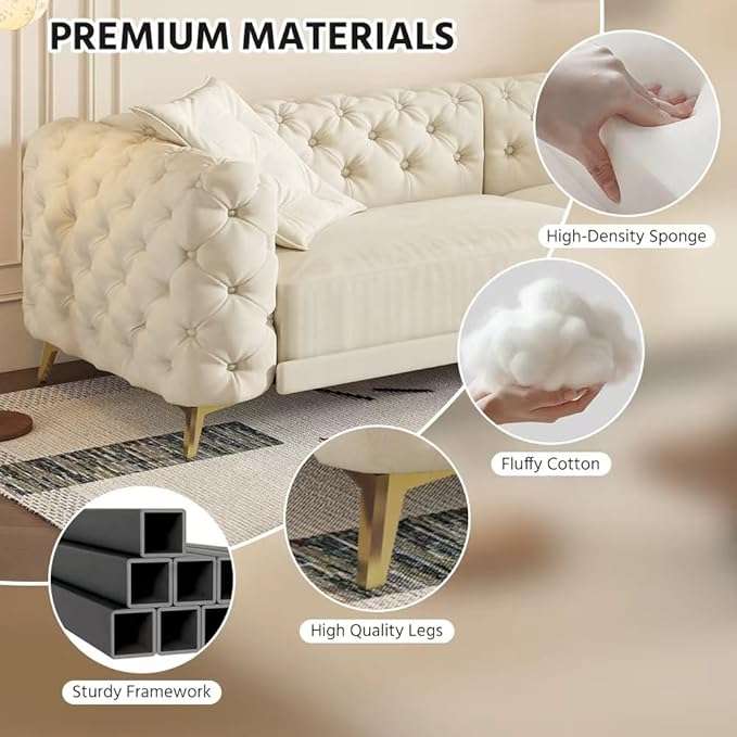 97.7" Convertible Queen Sleeper Sofa