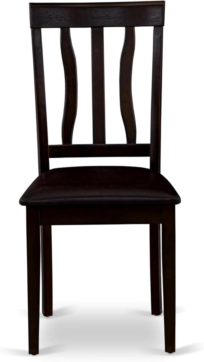 East West Furniture ANC-CAP-LC Antique Dining Chairs
