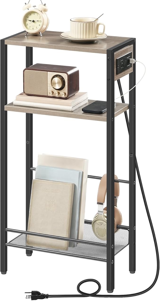HOOBRO 15.7" Narrow Console Table