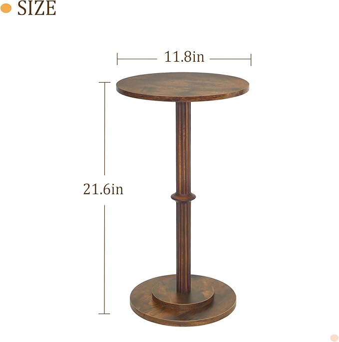 MaxSmeo Drink Table, Small Side Table