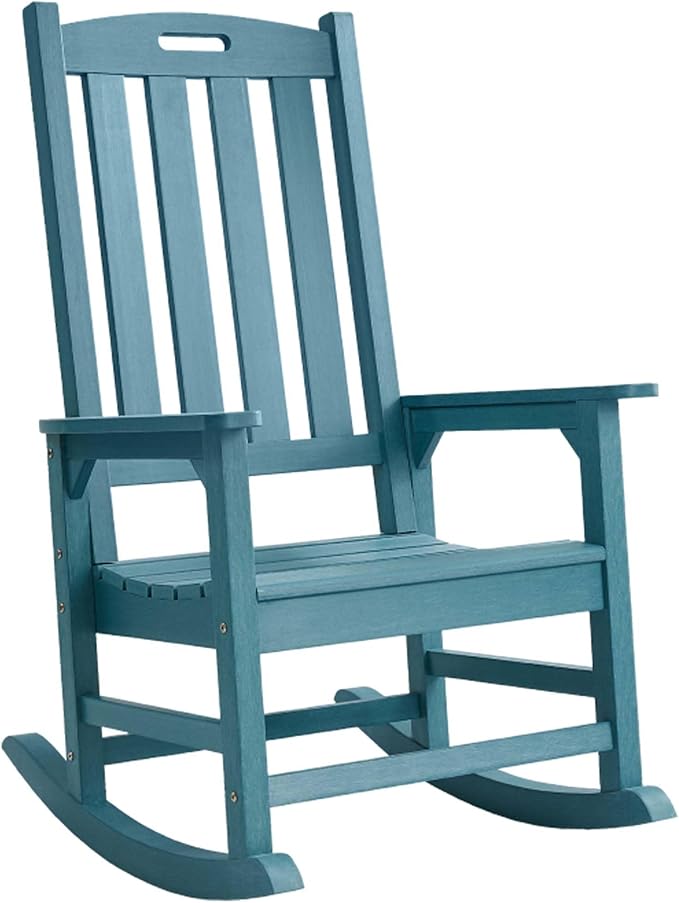 Psilvam Oversized Outdoor Rocking Chair,