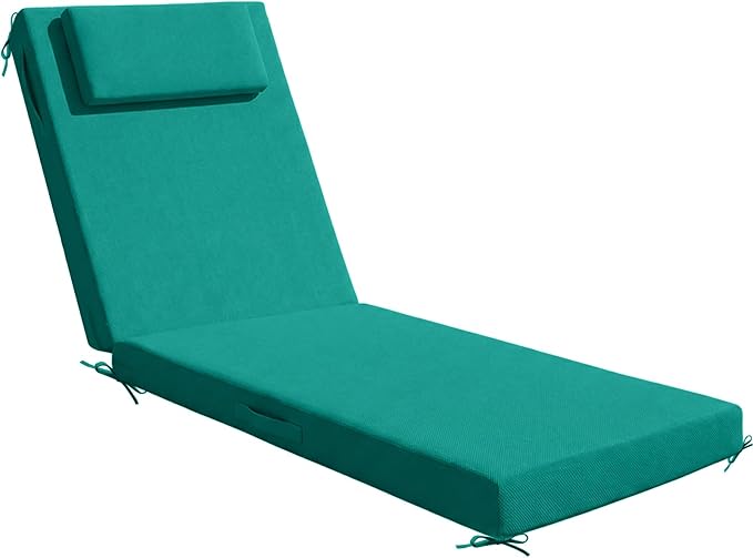 Outdoor Lounge Chair mat, 72 inches x 21 inches, Waterproof Chaise Lounge