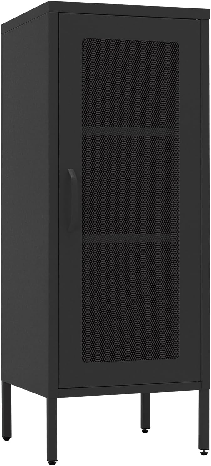 Slim Metal Storage Cabinet