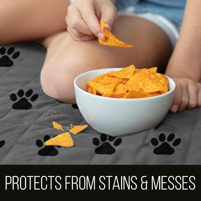 Sofa Shield® Couch Slip Covers for Dogs, Reversible Furniture Protector