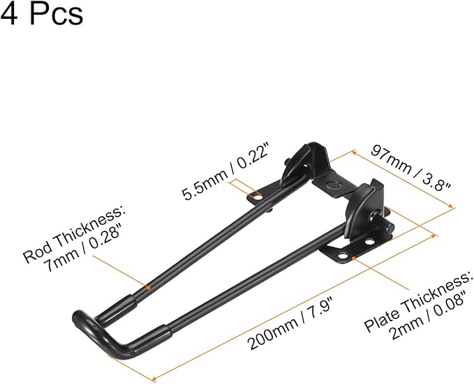 uxcell Folding Table Legs