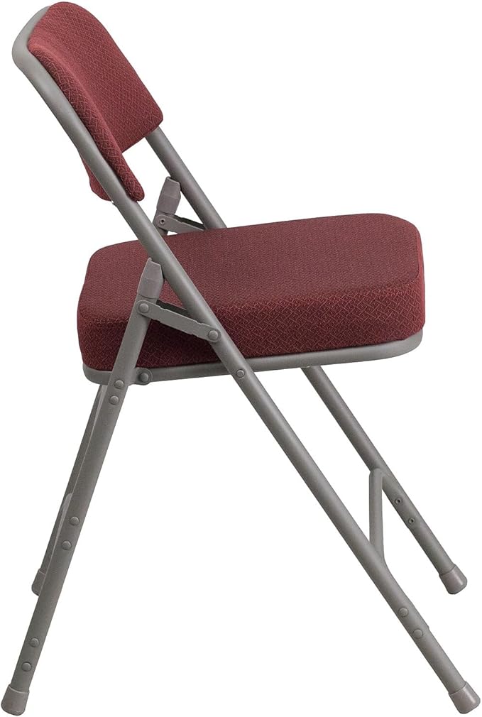 Flash Furniture HERCULES Series Premium Curved Triple Braced & Double Hinged