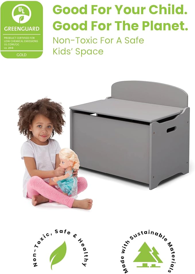 Delta Children MySize Deluxe Toy Box
