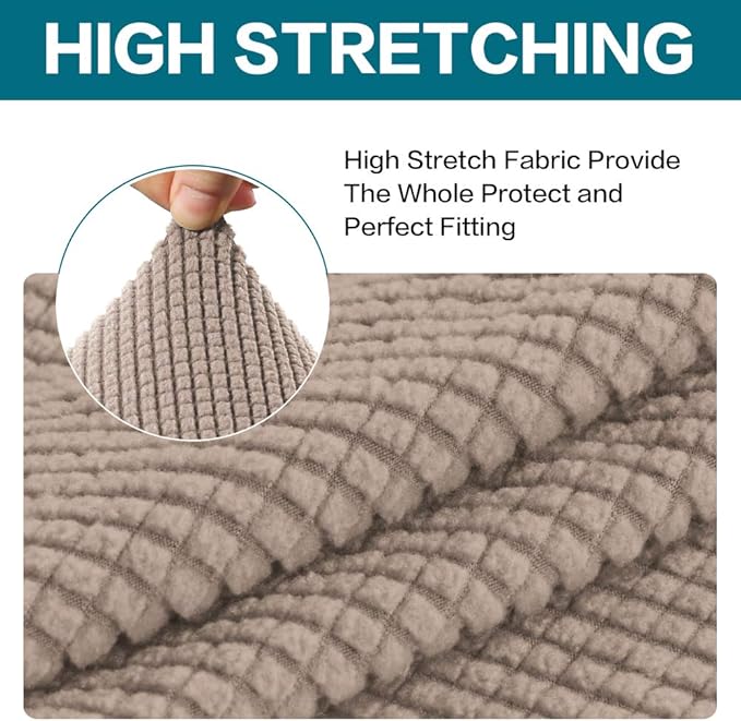 Turquoize Stretch Sofa Slipcover 2 Pieces Sofa Cover Couch Cover