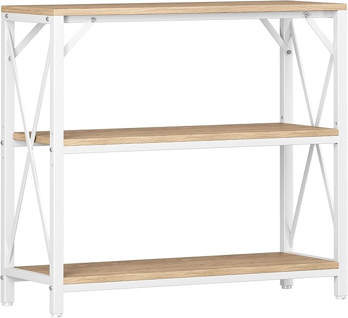 Homeiju Console Table 31.5" Width, 3-Tier Entryway Table